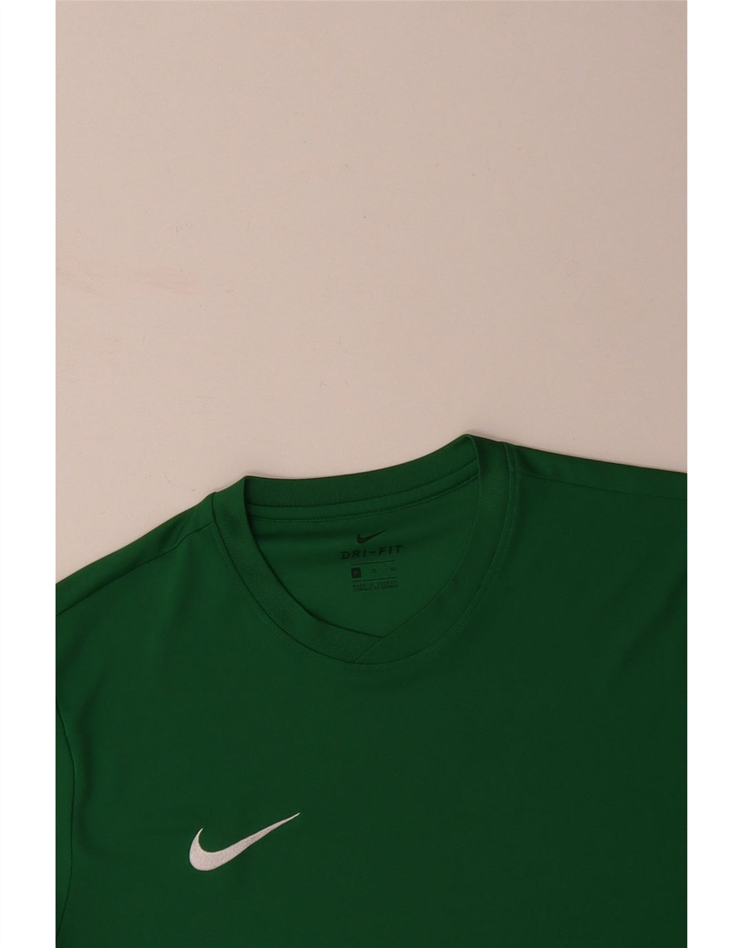 NIKE Mens Dri Fit T-Shirt Top XL Green Polyester