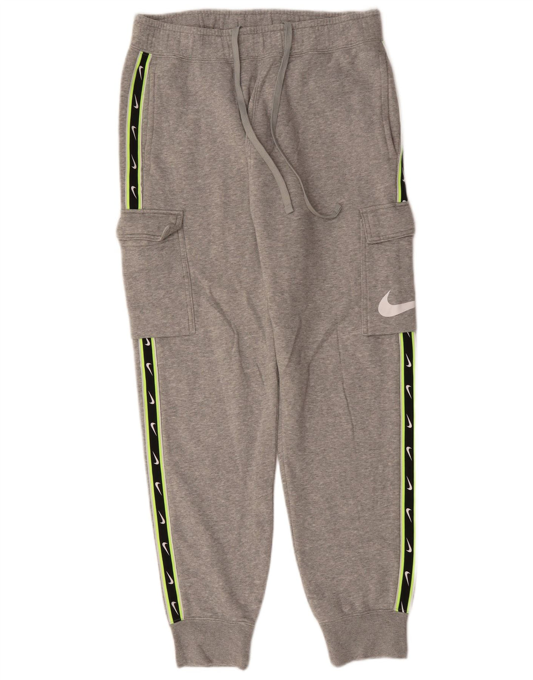 Ανδρικές φόρμες NIKE Graphic Cargo Παντελόνια μεσαίου γκρι χρώματος βαμβακερό