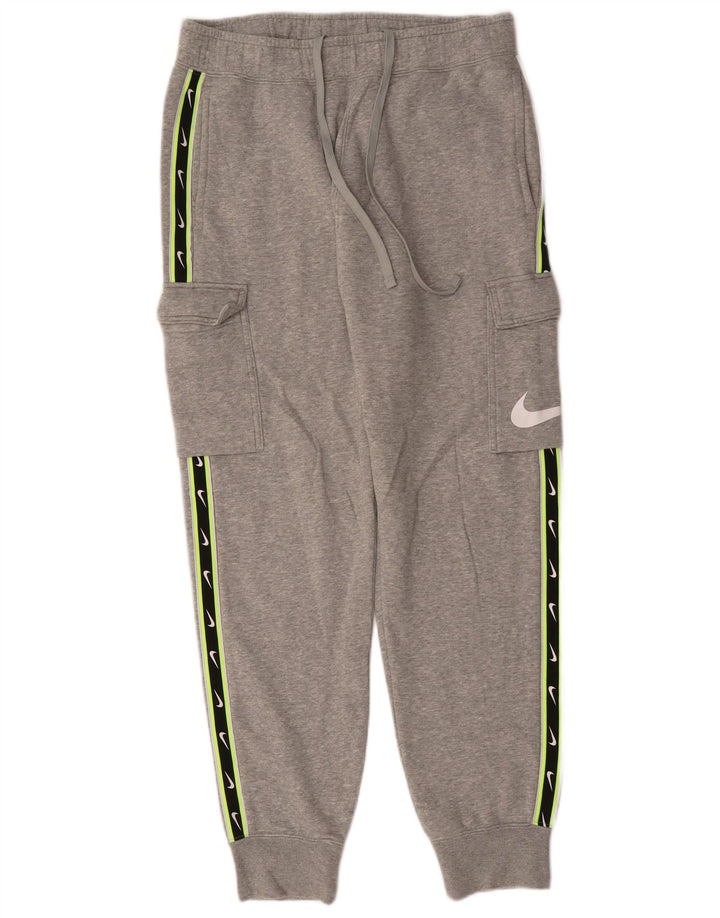 Ανδρικές φόρμες NIKE Graphic Cargo Παντελόνια μεσαίου γκρι χρώματος βαμβακερό