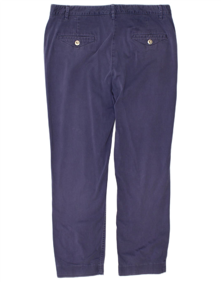 MARKS & SPENCER Γυναικείο παντελόνι Chino UK 12 Medium W30 L26 Navy Blue