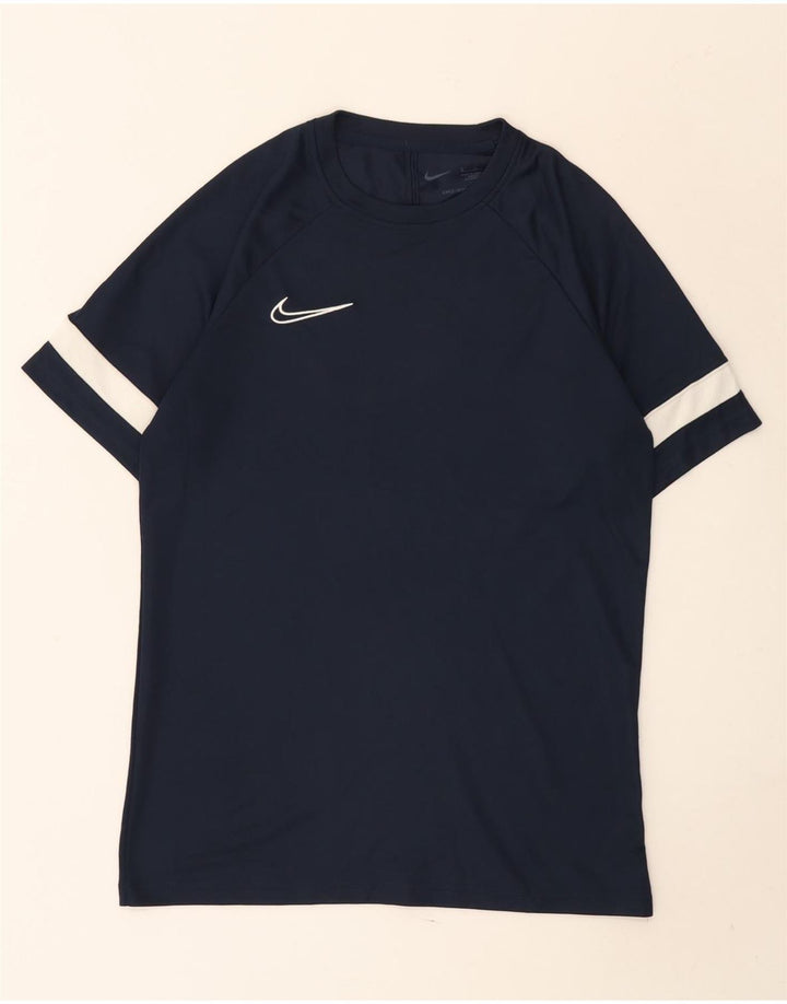 Ανδρικό μπλουζάκι Nike Dri Fit Top μεσαίο μπλε ναυτικό χρώμα