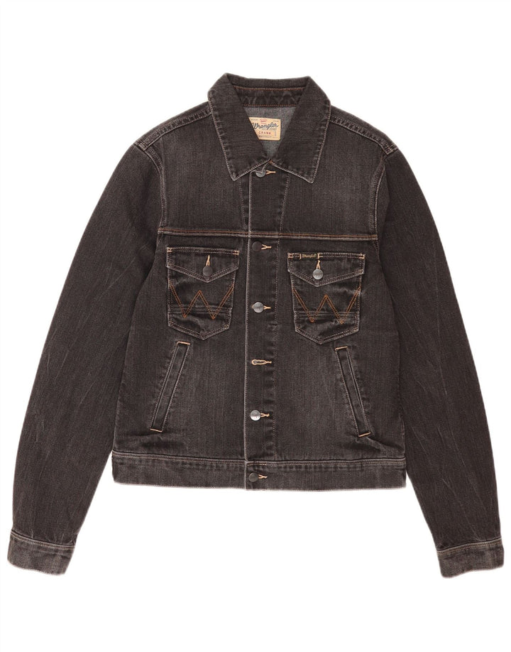 Ανδρικό τζιν μπουφάν Wrangler Crank UK 36 Small Black