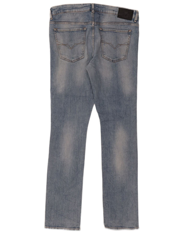 Ανδρικό Skinny Jeans Guess W33 L32 Blue Cotton