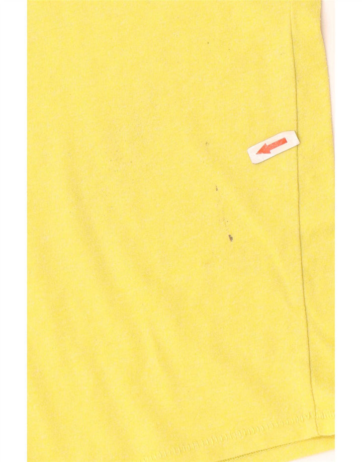 Ανδρικό T-Shirt Tommy Hilfiger Top Μεσαίο κίτρινο βαμβακερό