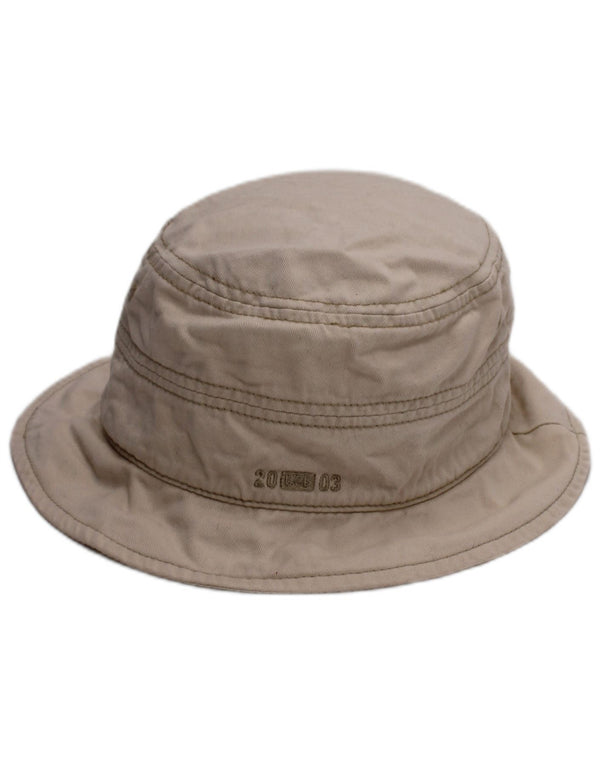 Καπέλο Bucket United Colors of Benetton Boys 7-8 Years Medium Beige Βαμβακερό