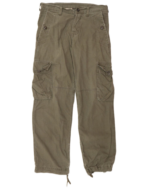 Ανδρικό ίσιο παντελόνι Carhartt Cargo W30 L34 Χακί Check Cotton