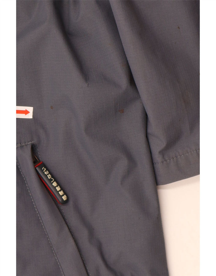 Ανδρικό μπουφάν SUPERDRY Windhiker Hooded Windbreaker UK 38 Medium Grey