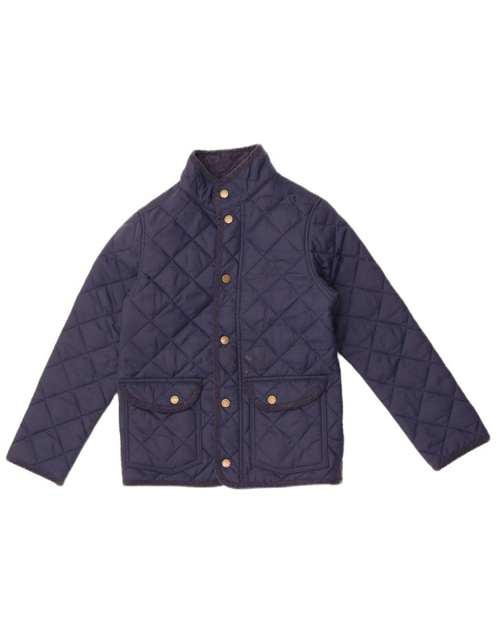 Γυναικείο καπιτονέ μπουφάν Benetton UK 10 Small Navy Blue