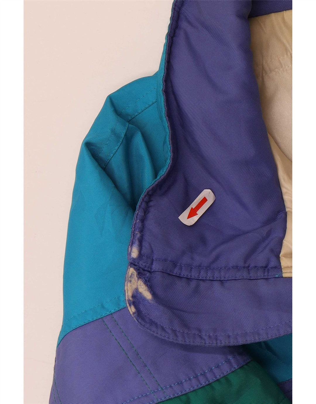 Sergio Tacchini Ανδρικό μπουφάν σκι UK 42 XL Blue Colourblock