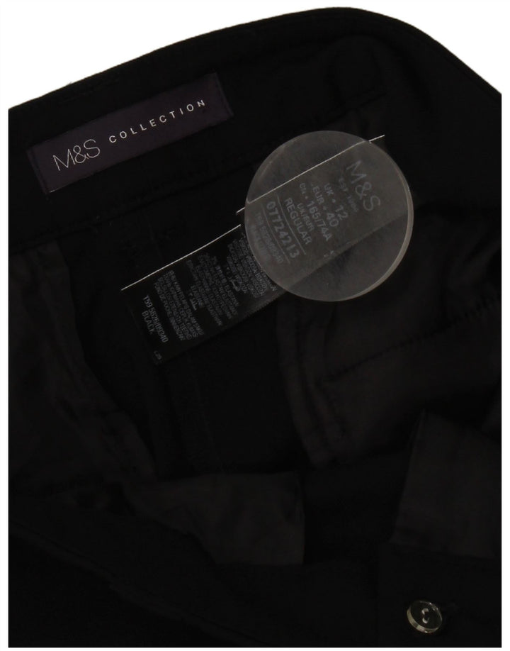 Marks & Spencer Γυναικείο παντελόνι Chino UK 12 Medium W34 L29 Μαύρο
