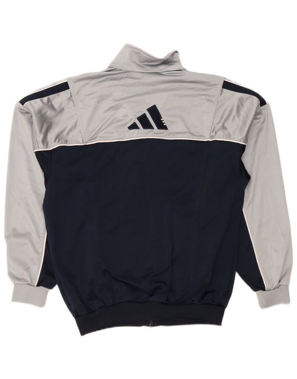 Ανδρική φόρμα ADIDAS Top Jacket UK 38/40 Medium Navy Blue Colorblock