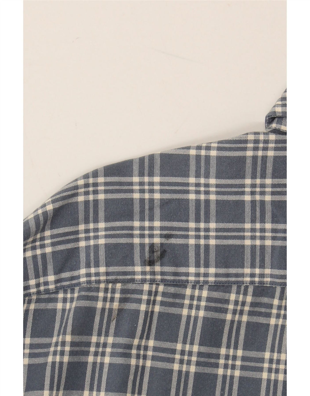 EDDIE BAUER Ανδρικό φανελένιο πουκάμισο μεσαίο μπλε βαμβακερό