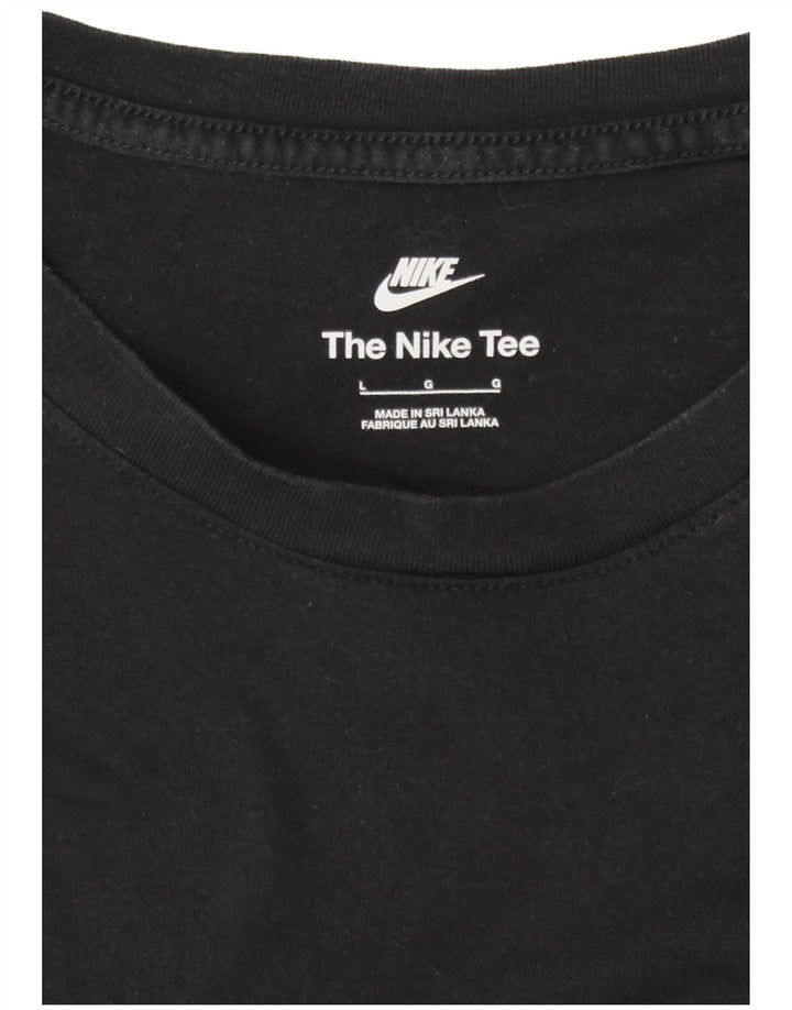 Ανδρικό T-Shirt Nike Top Large Μαύρο