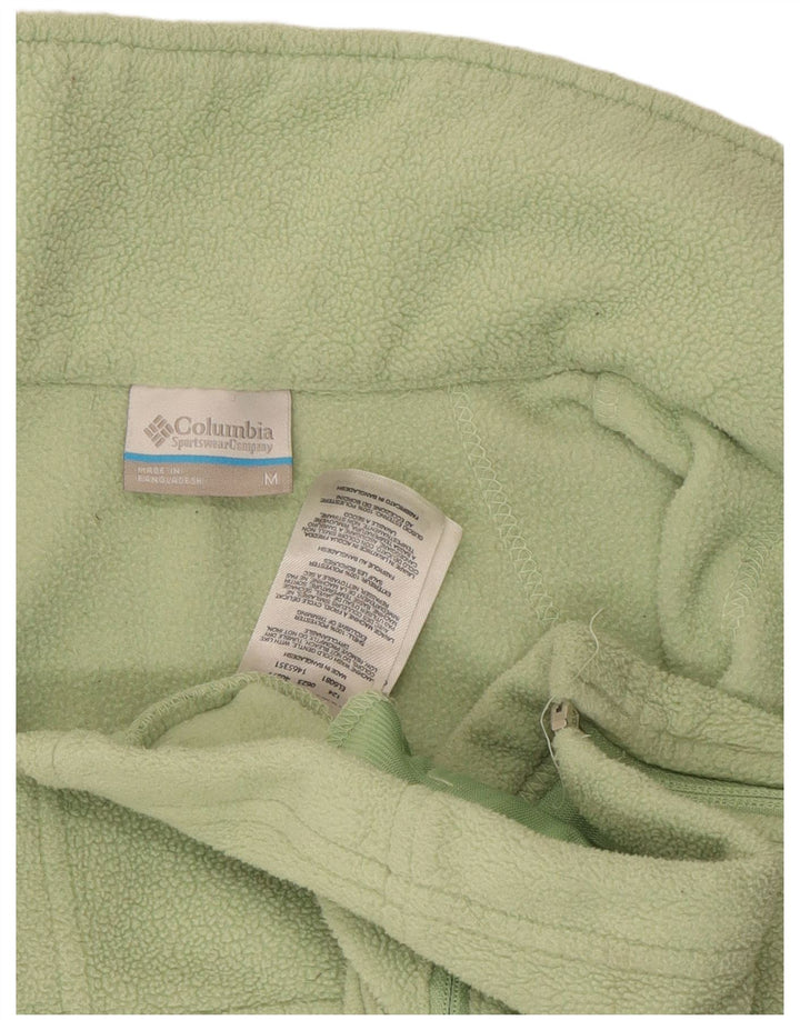 Columbia Γυναικείο Fleece Jacket UK 14 Medium Green Polyester