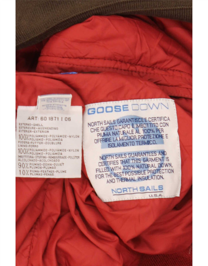 North Sails Ανδρικό μπουφάν με επένδυση UK 44 2XL καφέ πολυαμίδιο