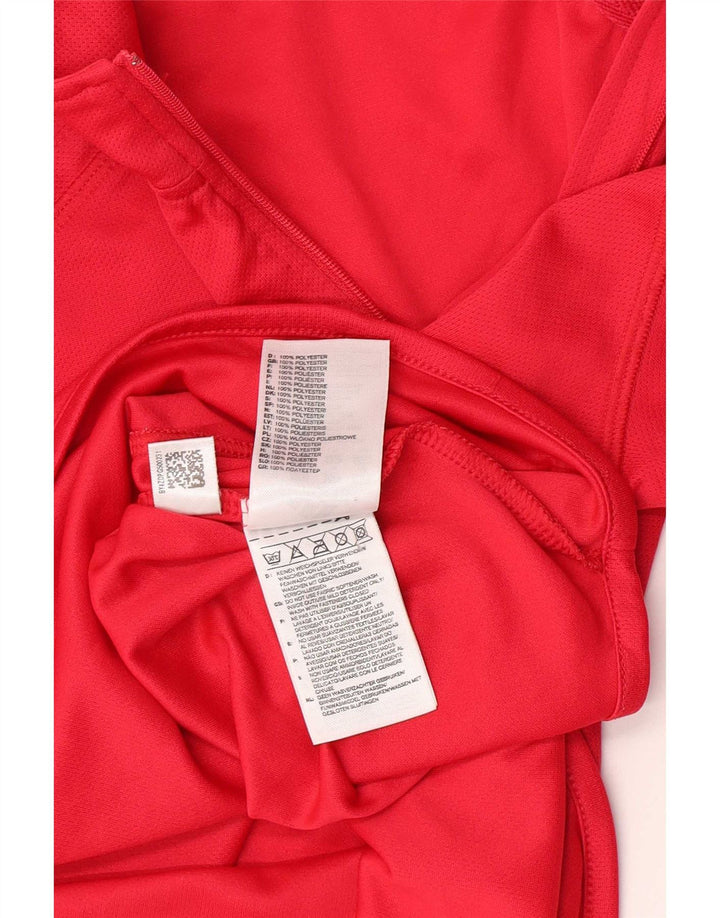 Γυναικεία φόρμα πουλόβερ με φερμουάρ Adidas Top 10 Small Pink Polyester