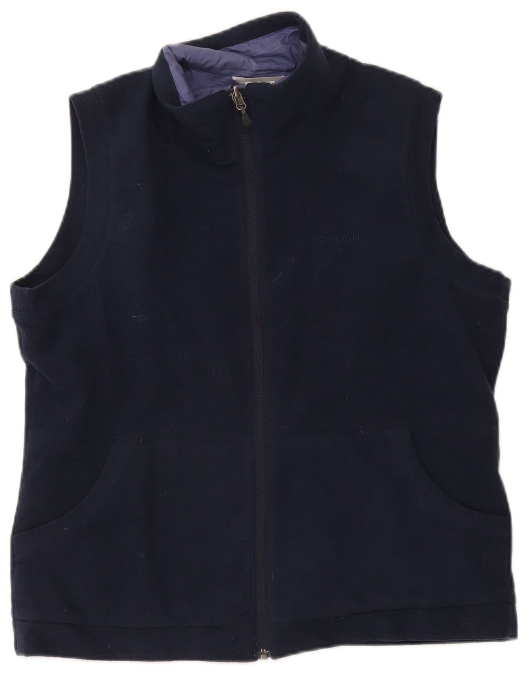Rohan Womens Fleece Gilet UK 14 Large Navy Blue