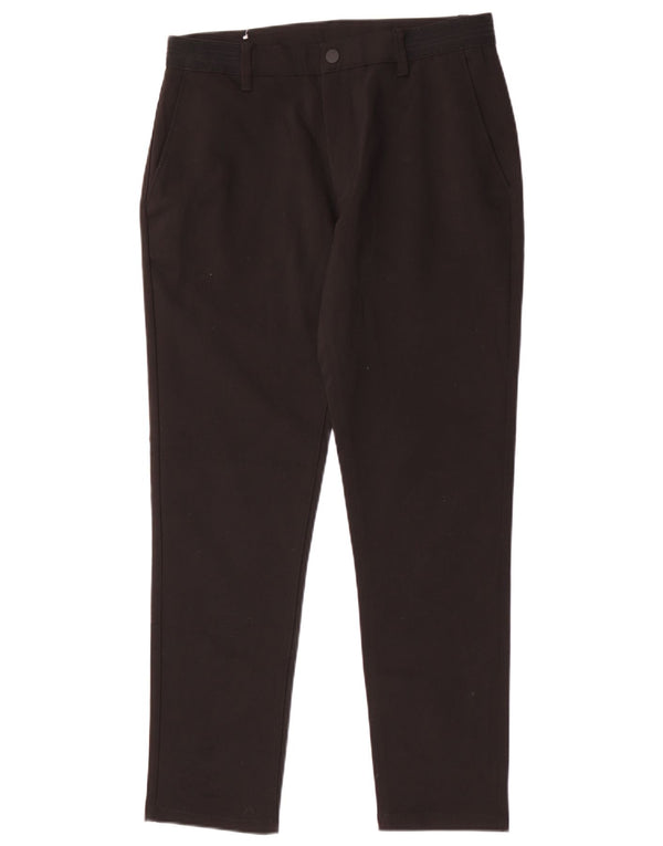Zara Ανδρικό παντελόνι Chino Slim Medium W31 L29 Μαύρο βαμβακερό