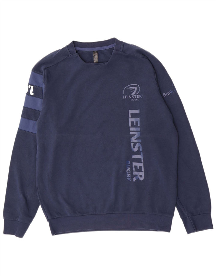 Ανδρικό γραφικό φούτερ Adidas Jumper Μεγάλο Ναυτικό Βαμβακερό