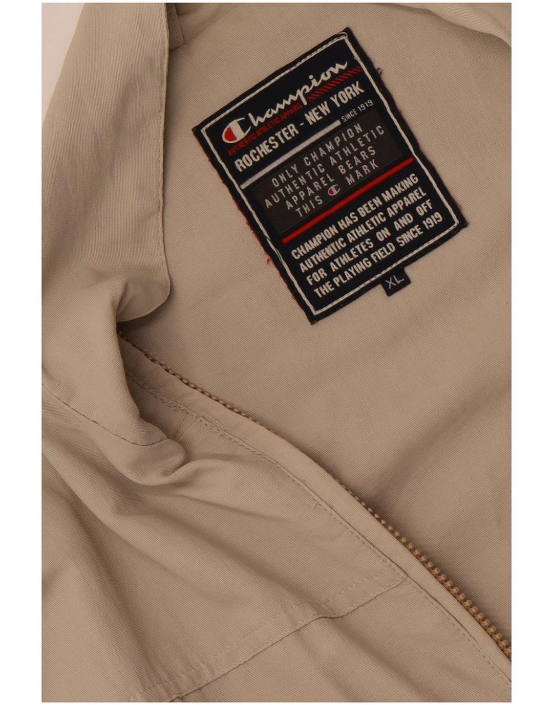 Champion Mens Utility Jacket UK 42 XL Beige