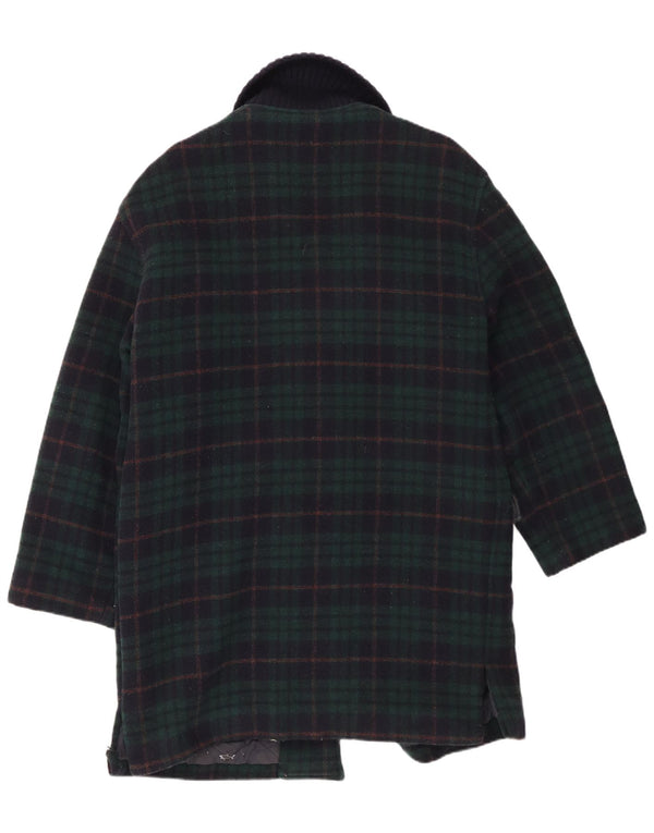 Paul & Shark Γυναικείο Πανωφόρι UK 20 2XL Navy Blue Check