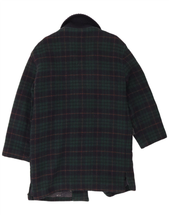 Paul & Shark Γυναικείο Πανωφόρι UK 20 2XL Navy Blue Check