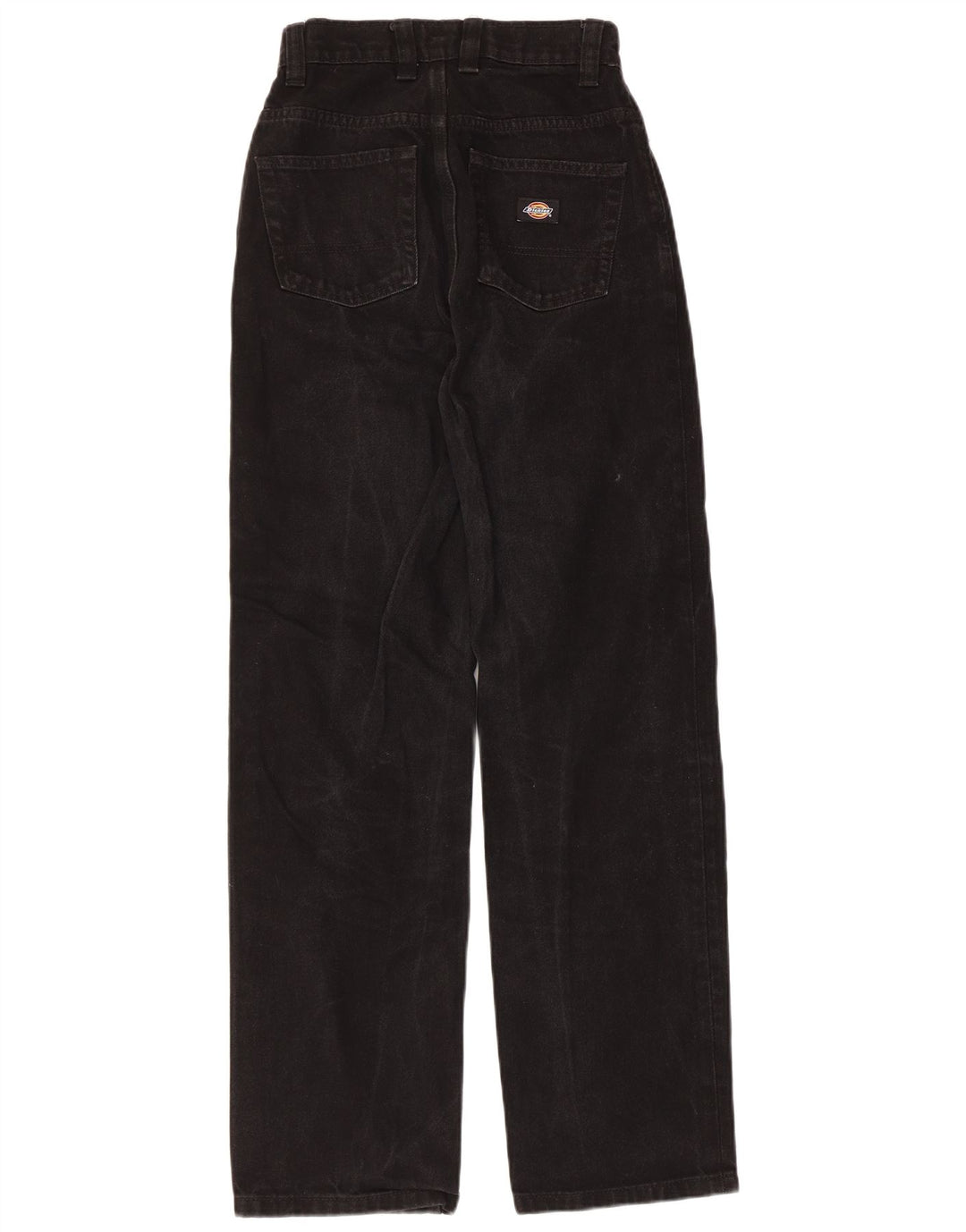 DICKIES Γυναικείο ψηλόμεσο τζιν W25 L30 μαύρο βαμβακερό