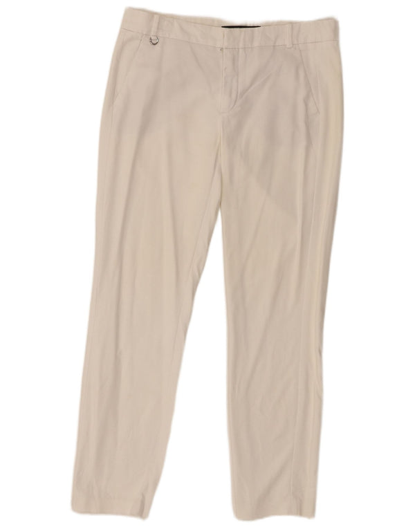 Zara Γυναικείο Slim παντελόνι Chino EU 36 XS W26 L27 Λευκό