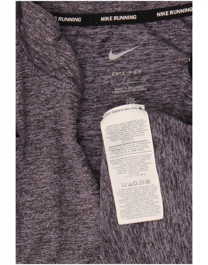 Γυναικεία φόρμα πουλόβερ Nike Dri Fit Top 10 Small Grey Flecked