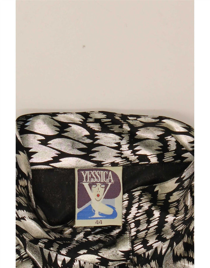 Yessica Γυναικείο πουκάμισο μπλούζα EU 44 XL Silver Animal Print Polyester