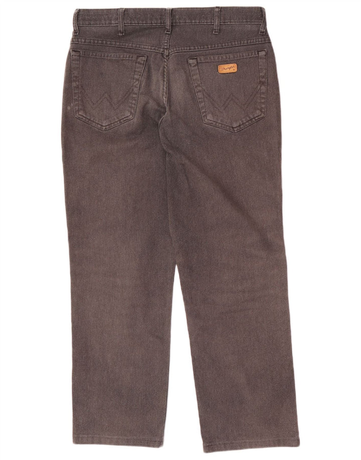 Ανδρικό τζιν ίσιο Wrangler W32 L28 Γκρι