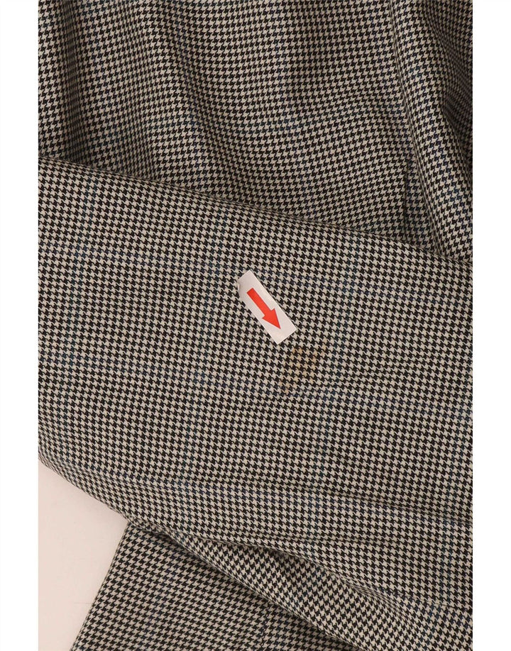 Marks & Spencer Ανδρικό σακάκι σακάκι με 2 κουμπιά UK 40 Medium Black Houndstooth