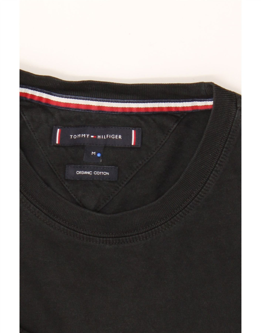 Ανδρικό T-Shirt Tommy Hilfiger Top Μεσαίο μαύρο βαμβακερό