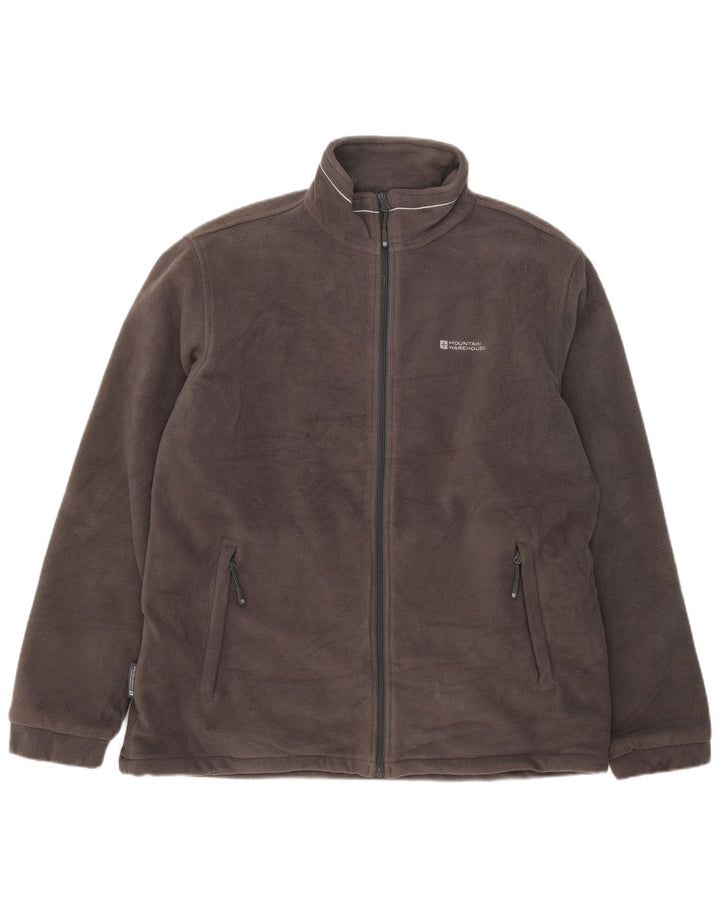 Mountain Warehouse Ανδρικό Fleece Jacket UK 44 2XL Grey Polyester