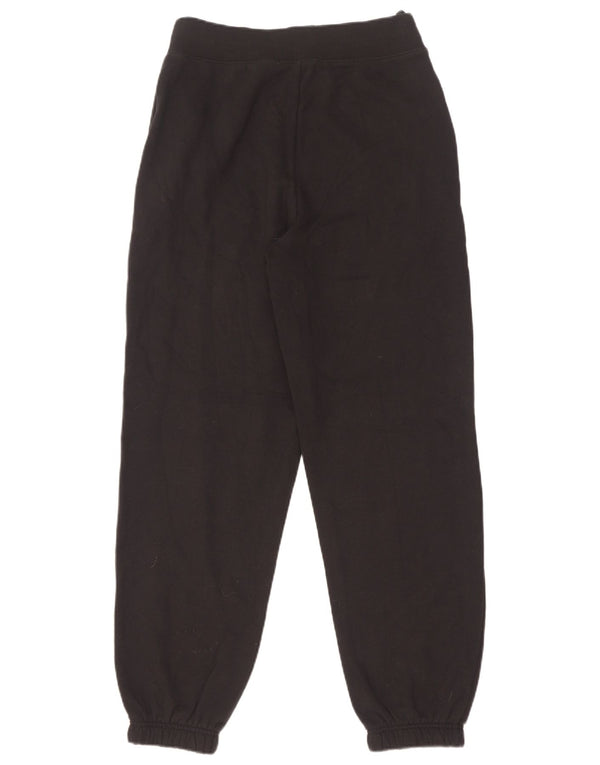 Marks & Spencer Γυναικεία φόρμα παντελόνι Joggers UK 8 Small Black Cotton