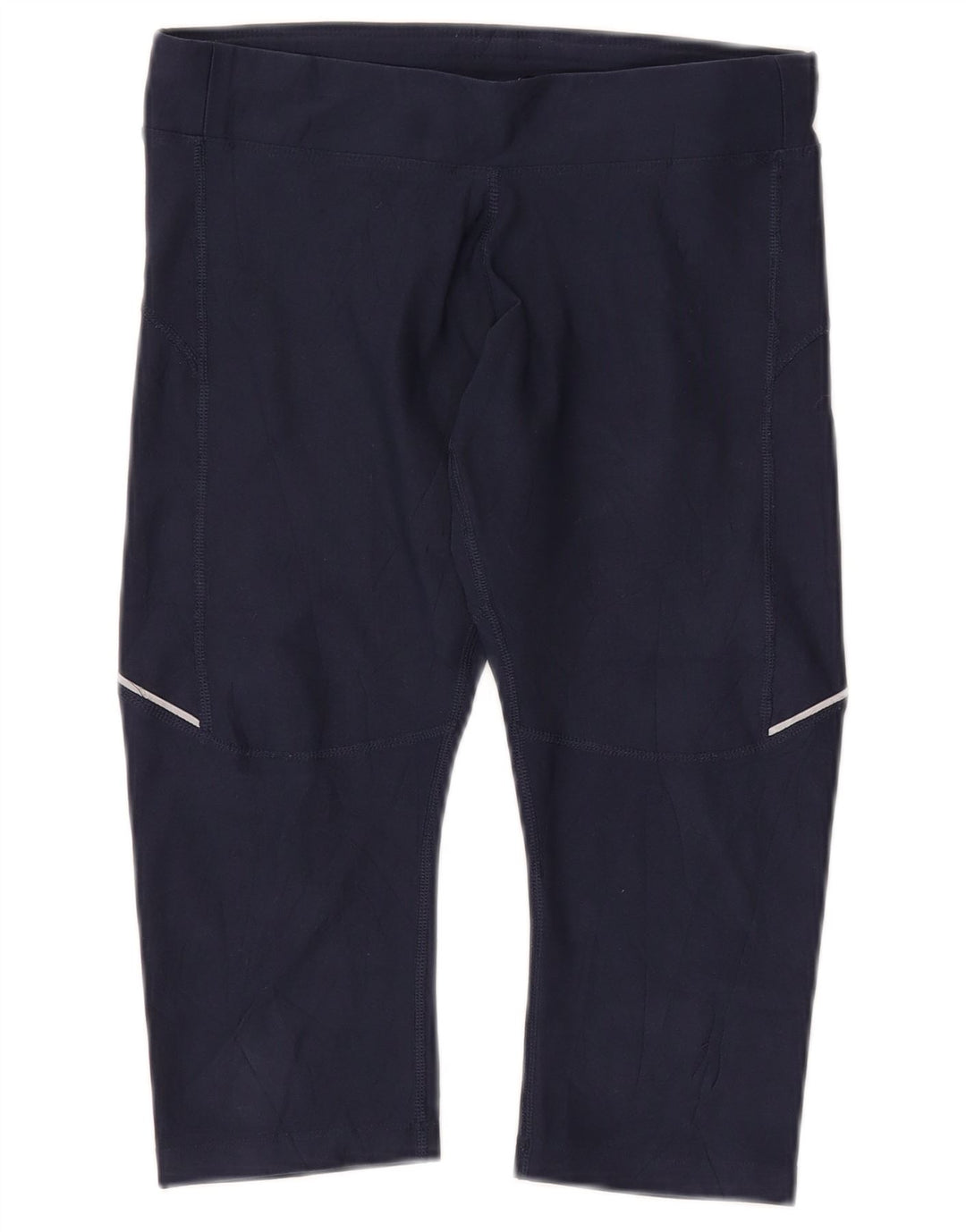Γυναικεία κολάν NIKE Dri Fit Capri UK 10 Small Navy Blue Polyester