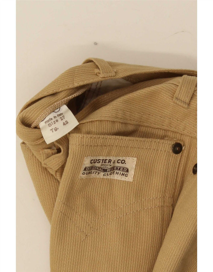 Vintage Γυναικείο Bootcut Casual Παντελόνι W27 L32 Καφέ