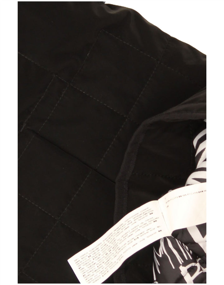 Desigual Γυναικείο καπιτονέ παλτό UK 18 XL Μαύρο Πολυεστέρας