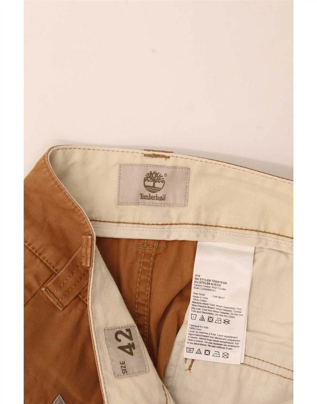Ανδρικό σορτς Cargo Timberland W42 2XL Καφέ Βαμβακερό