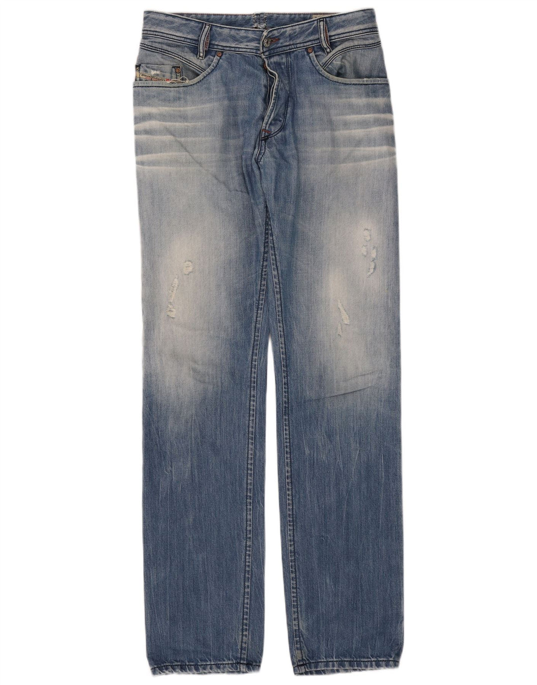 Diesel Ανδρικά Iakop Distressed Slim Jeans W33 L34 Blue Cotton