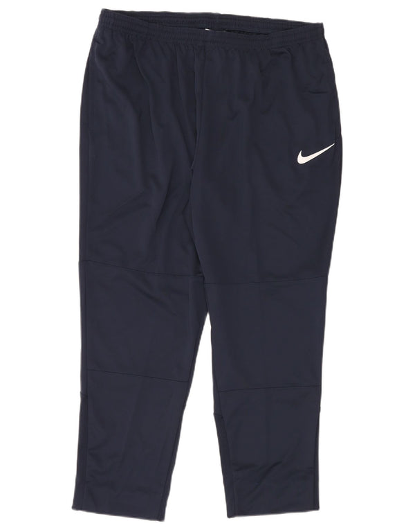 Γυναικεία φόρμα NIKE Dri Fit Παντελόνι UK 18 XL Navy Blue