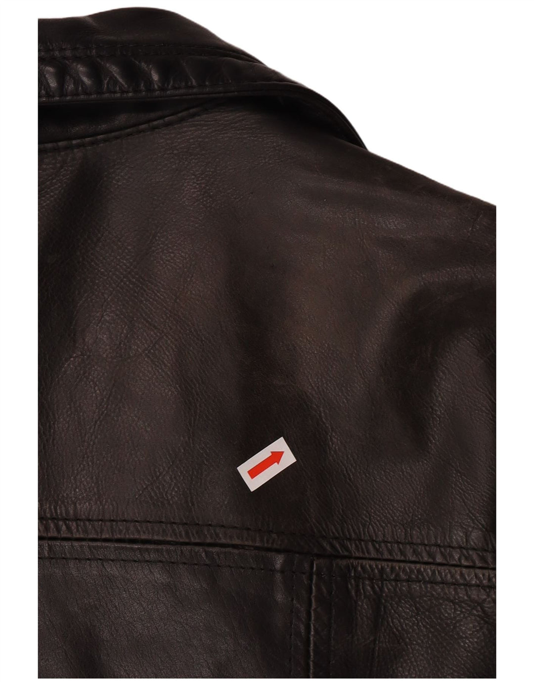 DAKOTA Γυναικείο Δερμάτινο Μπουφάν UK 16 Large Black Leather Classic