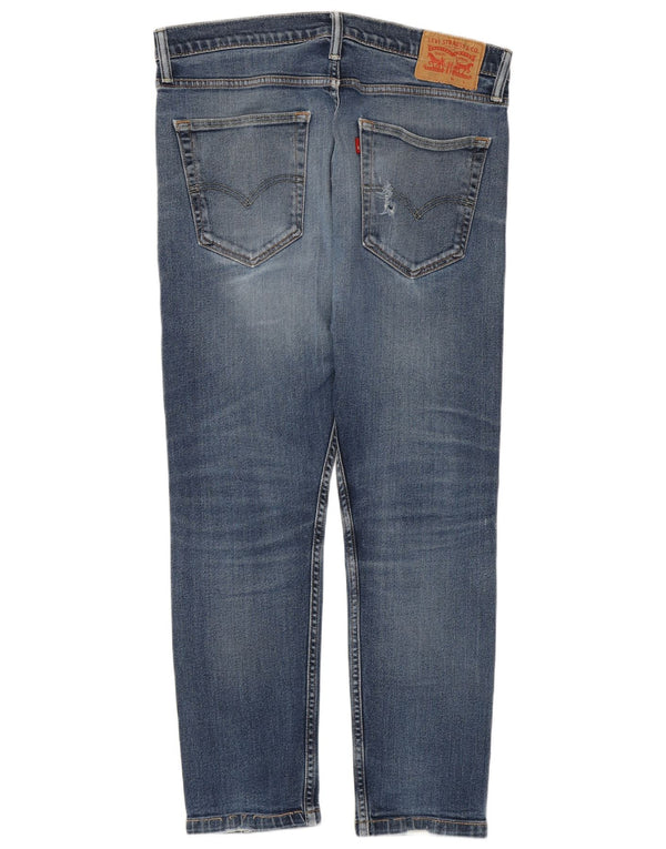 Levi's Mens 512 Tapered Slim Jeans W36 L27 Μπλε βαμβακερό