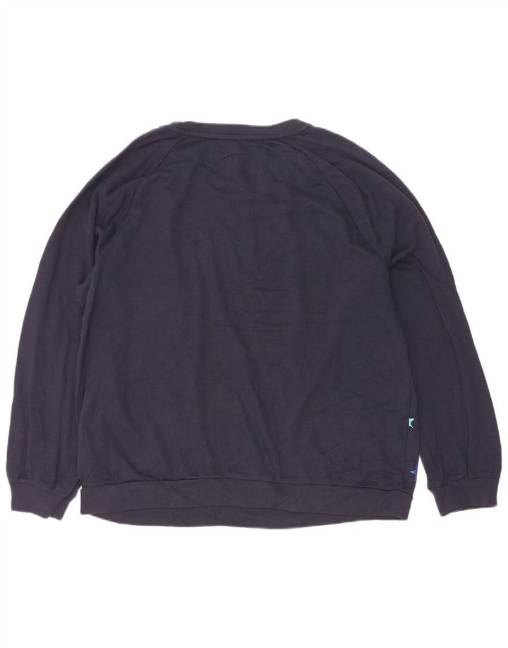 Γυναικεία φούτερ Gap Abstract Pattern Jumper UK 18 XL Navy Blue Cotton