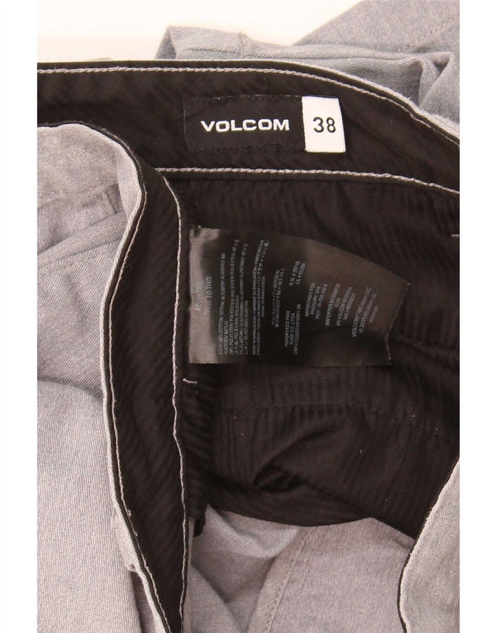 Ανδρικό σορτς Chino Volcom W38 XL Γκρι βαμβακερό