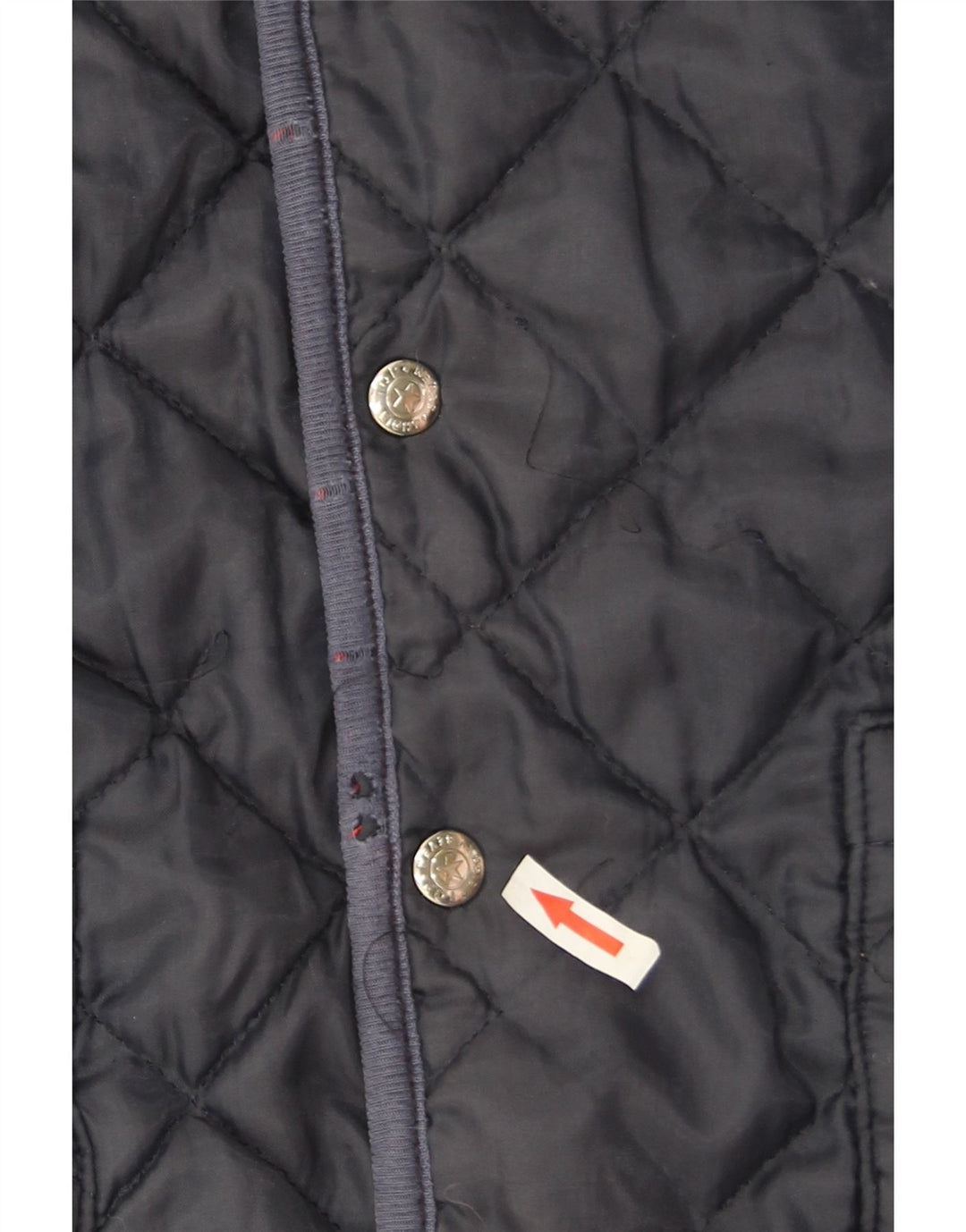 Vintage Ανδρικά Reversible Gilet UK 38 Medium Red Geometric