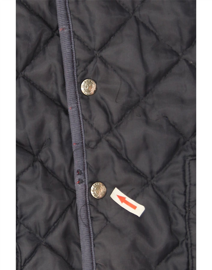 Vintage Ανδρικά Reversible Gilet UK 38 Medium Red Geometric