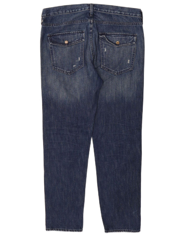 Gap Womens Boyfriend Slim Jeans US 6 Medium W28 L28 Blue Cotton