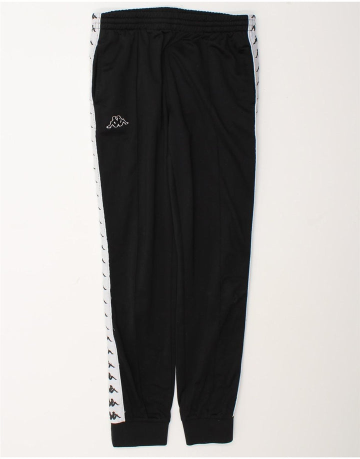 Ανδρική φόρμα γραφικής Kappa Παντελόνι Joggers Medium Black Colourblock