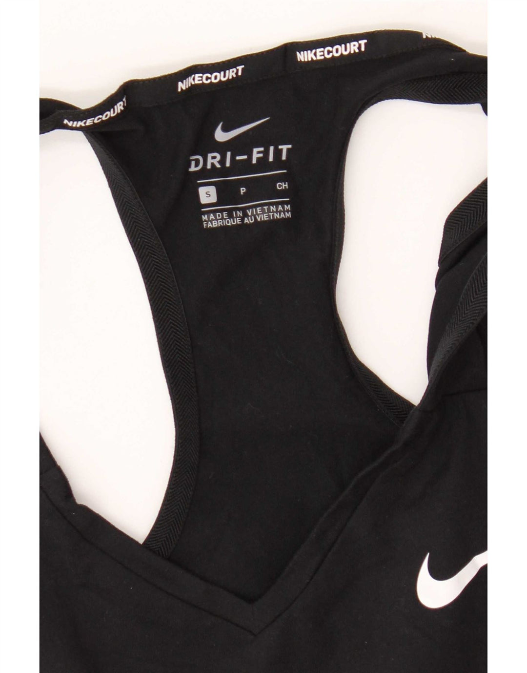 Nike γυναικείο γιλέκο Dri Fit Top UK 8 Small Black